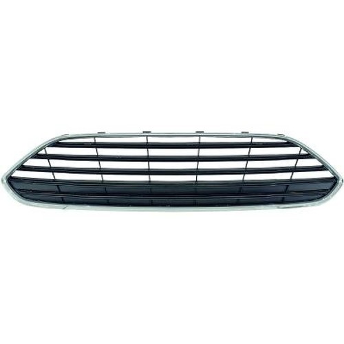 Kühlergrill chrom schwarz