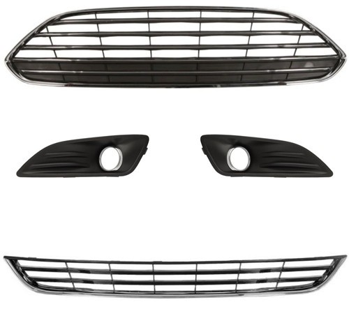 Set grill kühlergrill - grill,